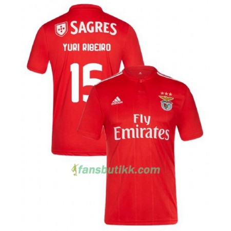 Fotballdrakt Benfica Yuri Ribeiro 15 Hjemmetrøye 2018-2019 Kortermet